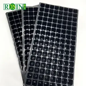 105 tế bào Polystyrene đen nhựa vườn phát triển Nursery cắm vỉ Hạt Giống khay