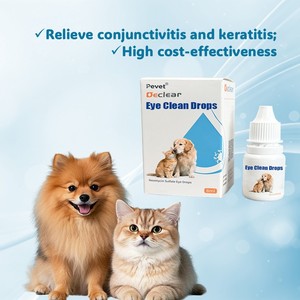 Pevet Safe Gouttes oculaires antibactériennes anti-démangeaisons multifonctions écologiques à base d'extraits naturels pour chiens et chats - Guérison de la cornée - Product Image 3