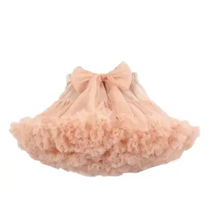 Pannello Esterno della principessa Del Bambino Dei Vestiti Dei Bambini Abito di Sfera Multi-Strati Bambini di Fantasia Partito pancake neonato Tutu per le Ragazze