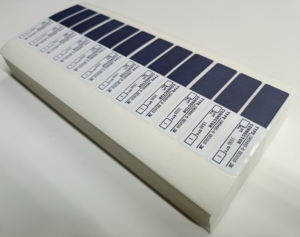 Étiquettes adhésives imprimées UV de taille personnalisable, autocollants durables, papier d'écriture PET, téléphones mobiles industriels, montres intelligentes <span class=keywords><strong>FASSON</strong></span> - Product Image 5