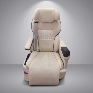 Siège de voiture professionnel inclinable haut de gamme en matériau respirant pour remplacement de sièges passagers de minivan et véhicule utilitaire - Product Image 1