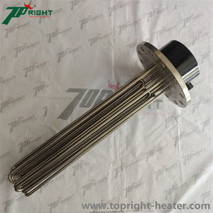 Réchauffeur tubulaire d'immersion d'<span class=keywords><strong>eau</strong></span> à bride électrique 380V 6pcs U pour <span class=keywords><strong>eau</strong></span> adoucie - Product Image 4