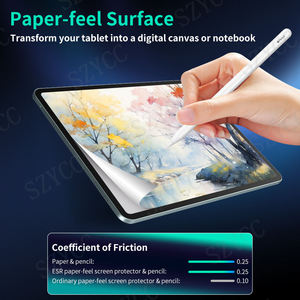 ฟิล์มกันรอยหน้าจอแบบ PaperFeel สำหรับ iPad คุณภาพสูง ติดตั้งง่าย เขียนลื่น ป้องกันรอยขีดข่วน ผลิตตามสั่ง OEM - Product Image 2