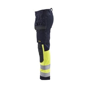 Blaklader-718515128933C42กางเกงทำงานสำหรับผู้หญิงพร้อมชุดกันไฟสีฟ้า/เหลือง - Product Image 4