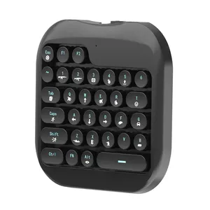 Draadloze 32-Toetsen Een Hand Toetsenbord Hoogte Verstelbare Dubbele Usb Gaming Keyboard Voor Android Toetsenbord Muis Combo
