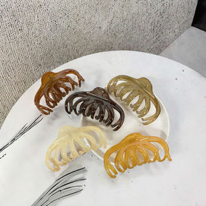 Barrettes à cheveux en plastique simples pour filles, style coréen, barrettes à cheveux en forme de requin, taille moyenne - Product Image 4