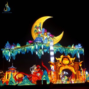 大型ランタン祭中国月宮装飾 - Product Image 1