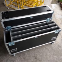 2023 casing penerbangan Tv Plasma Universal dibuat sesuai pesanan 55 60 65 inci untuk layar TV