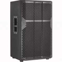 Haut-parleur actif professionnel 2 voies 15 pouces 500W RMS Classe D en contreplaqué MDF pour location de scène et événements en direct