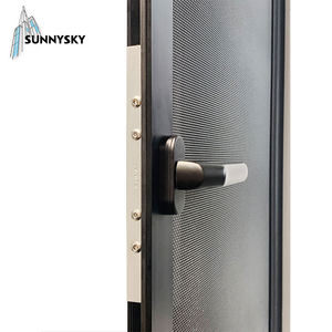 Sunnysky <span class=keywords><strong>Prix</strong></span> de gros Porte-fenêtre au design moderne à cadre en aluminium Portes coulissantes en aluminium à double vitrage - Product Image 3