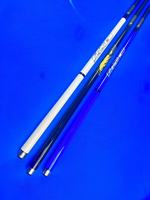 3-PC Uni-Lock Quick Stainless Joint Smooth Grip 58 pulgadas 13,2mm Punta dura Pool Cue Black Carbon Shaft BK3 Hecho de madera de arce