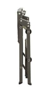Escalera Plegable de Acero de 2 Peldaños, Plataforma Antideslizante, Escalera Pequeña Portátil de Acero para el Hogar y la Cocina - Product Image 5