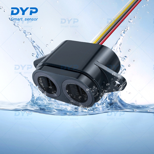 Sensores Ultrassônicos DYP-A22 IP67 de Tamanho Pequeno com Configuração de Nível de Redução de Ruído e Rs485 para Robôs de Serviço AMR AGV Autônomos - Product Image 2