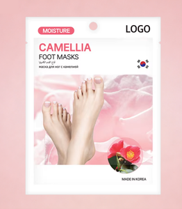 แผ่นมาส์กเท้าคาเมลเลีย บำรุงผิว ซ่อมแซม ขจัดเซลล์ผิวที่ตายแล้ว ดูแลเท้าอย่างเป็นระบบ ช่วยให้เท้านุ่ม ผลิตภัณฑ์ความงามเกาหลี ODM OEM - Product Image 3