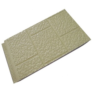 De Lujo decorativo aislado 3d panel de pared de metal pu sándwich de espuma paneles de pared exterior para Villa y apartamento - Product Image 1