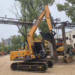 Excavadora de Segunda Mano Sany SY135 SY135C SY135 PRO de Alta Calidad, 13.5 Toneladas, Excavadora Sany Usada SY135C Pro a Precio Económico para Construcción - Product Image 1