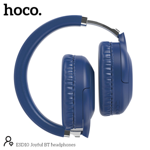 Hoco Điện Thoại Di Động Tiện Dụng Màu Xanh Dương Vui Tươi OEM ESD10 Tai Nghe Âm Thanh Nổi Không Dây BT 5.0 - Product Image 4