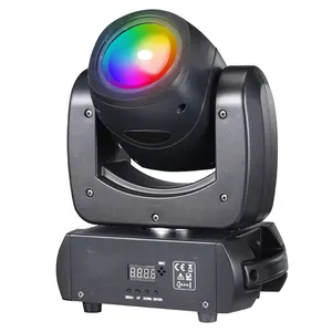 Usine 100W LED lumière principale mobile RGB 3IN1 avec contrôle DMX activé par le son pour Led Dj scène lumière Disco Bar Club Party Light