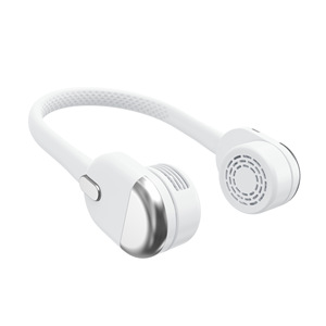 Ventilador de Cuello Portátil con Motor sin Escobillas, Recargable por USB, 3-6h de Duración de Batería, Colores Blanco, Rosa y Amarillo, Dispositivo de Refrigeración Portátil - Product Image 3