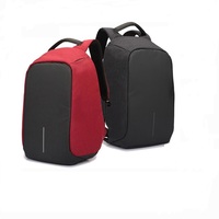 Tas Ransel Laptop Anti Maling untuk Bisnis Perjalanan dengan Port Pengisian Daya USB untuk Wanita dan Pria