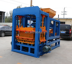 เครื่องตัดคอนกรีตแบบประสานอัตโนมัติเครื่องจักรอิฐแข็ง Qt10-15ขายสำหรับงานออนไลน์ทำงานจากที่บ้าน - Product Image 3