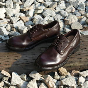 Zapatos Casuales Formales de Negocios para Hombre DSYX, Transpirables, de Moda, de Cuero Genuino, Sin Cordones, Ligeros, Antideslizantes para Exteriores - Product Image 1