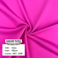 Tela Deportiva GRS de Alta Elasticidad, Transpirable, con Estiramiento en 4 Direcciones, Lisa, para Sublimación, para Trajes de Baño, Yoga, Ropa Interior, Bikini