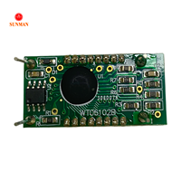 Module LCD, compteur d'impulsions à 6 chiffres, affichage réfléchissant, 5V, faible consommation, interface 4 fils, industriel, WT06102B