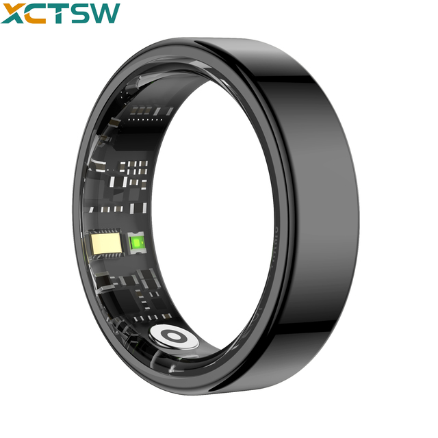 R02S Smart Ring BT5.2 Heart Rate Measurement, Blood Oxygen, Sleep Tracking, Multi Sport Mode Health Management Ring