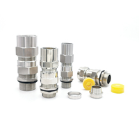 Usine Durable M25 * 1.5 304 Acier Inoxydable IP66 Étanche Antidéflagrant Type II presse-étoupe