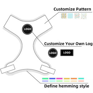 <b>Harness</b> Sets for Dogs New Unique Six-Piece Set Diving Fabric with Metal Fittings Custom Logo Adjustable No Pull OEM <b>Pet</b> Supplies - Product Image 2