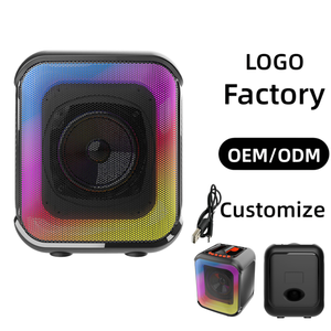 Altavoz Bluetooth Mini ABS-1402, Altavoz Portátil con Sonido Estéreo, Bajos RGB, TWS, Marca Privada, Personalizado OEM ODM, para Fiestas, Exteriores, Venta al por Mayor RTS - Product Image 1