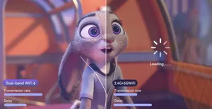 Wanbo <span class=keywords><strong>X2</strong></span> Max 1080P Android 9.0 chiếu 450 Ansi với wifi 6 & cho Bluetooth 2X cho HDMI 1x USB phiên bản màu xanh - Product Image 4