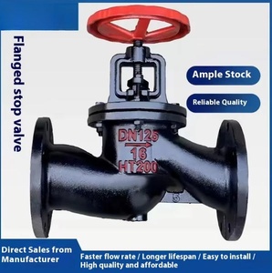 J41T-16 DN15 20 25 32 40 50 65 80 1 đúc sắt dừng van mặt bích điện khí nén hơi nước góc cấu trúc Van cổng cho - Product Image 2