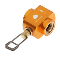 Adaptateur de remplissage de cartouche de gaz extérieur Orangegaz, mini-raccord de transfert pour réchaud de camping