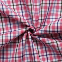 Kain Tenun Premium Grosir Kustom 100% Katun Sisir Berwarna Motif Kotak untuk Pria, Wanita, dan Anak Perempuan, Cocok untuk Kemeja, Blus, dan Gaun