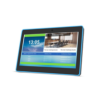 Yeni 10.1 inç beyaz Android 11 Tablet PC 2GB bellek 1280X800 dokunmatik ekran konferans toplantı odası asansör animasyon için LED