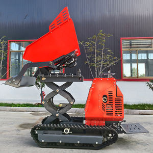 Kostenloser Versand Crawler Compact Loader Mini Dumper Frontend mit KUBOTA Dieselmotor zu verkaufen - Product Image 4