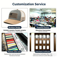 Casquette Snapback Unisexe Personnalisable avec Logo, 6 Panneaux en Velours/Toile, Imperméable, Découpée au Laser, Perforée, Séchage Rapide, pour Golf et Activités de Plein Air