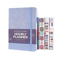 Carnet de notes de luxe personnalisé pour affaires, journal de voyage imprimé avec logo pour réunions et planification - Vente en gros