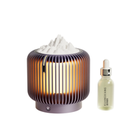 Haut-parleur BT multifonctionnel K6 de décoration intérieure élégante avec veilleuse et diffuseur d'arômes améliorant tout espace de vie
