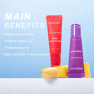 Hidratante de labios tintado de etiqueta privada, resistente al agua, de larga duración, hidratante, nutritivo, brillante, juego de bálsamo labial de <span class=keywords><strong>tres</strong></span> <span class=keywords><strong>colores</strong></span> - Product Image 2