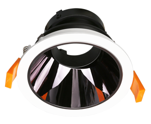 Cutout 100mm có thể điều chỉnh nhôm tường máy giặt dẫn xuống ánh sáng lõm dẫn Downlight nhà ở <span class=keywords><strong>LED</strong></span> Spotlight khung GU10 đèn nhà ở - Product Image 1