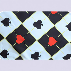 Royal <strong>Queen</strong> of Hearts Long Cape Poker Playing Card Cloak for Halloween Cosplay Party - Product Image 5