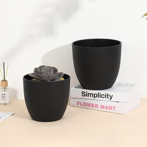 Lot de <span class=keywords><strong>3</strong></span> pots en plastique modernes de l'usine <span class=keywords><strong>BRICE</strong></span> différentes tailles pour graines plantes pépinière vente en gros Pots de fleurs palette de Drainage pour - Product Image 5