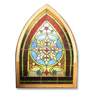 ออกแบบกระจกสีทิฟฟานี่แบบกำหนดเองสำหรับประตูหรือหน้าต่างโบสถ์ในจีน - Product Image 2