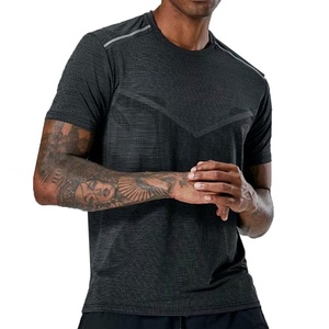 Camiseta Deportiva Personalizada para Hombre, de Poliéster, de Alta Calidad, Transpirable, de Secado Rápido, Ajustada, Estilo Casual - Product Image 4