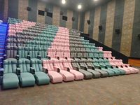 Fabricant Professionnel – Siège de Théâtre Moderne en Cuir Confortable, Extra Profond et Pliable pour Adultes de Grande Taille – Chaise d'Auditorium