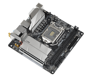 Placa Base MINI-ITX Z490M-ITX/ac para Asrock, Intel Core <span class=keywords><strong>I3</strong></span> I5 I7 de 10.ª Generación, <span class=keywords><strong>Socket</strong></span> <span class=keywords><strong>1200</strong></span>, DDR4 4400MHz+ (OC) - Product Image 1