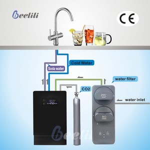 Belili Under Counter Mousserende <span class=keywords><strong>Water</strong></span> Machine 2l Tank Koud <span class=keywords><strong>Water</strong></span> 5l/H En Onder Gootsteen <span class=keywords><strong>Water</strong></span> Soda Chiller Voor Keuken - Product Image 2